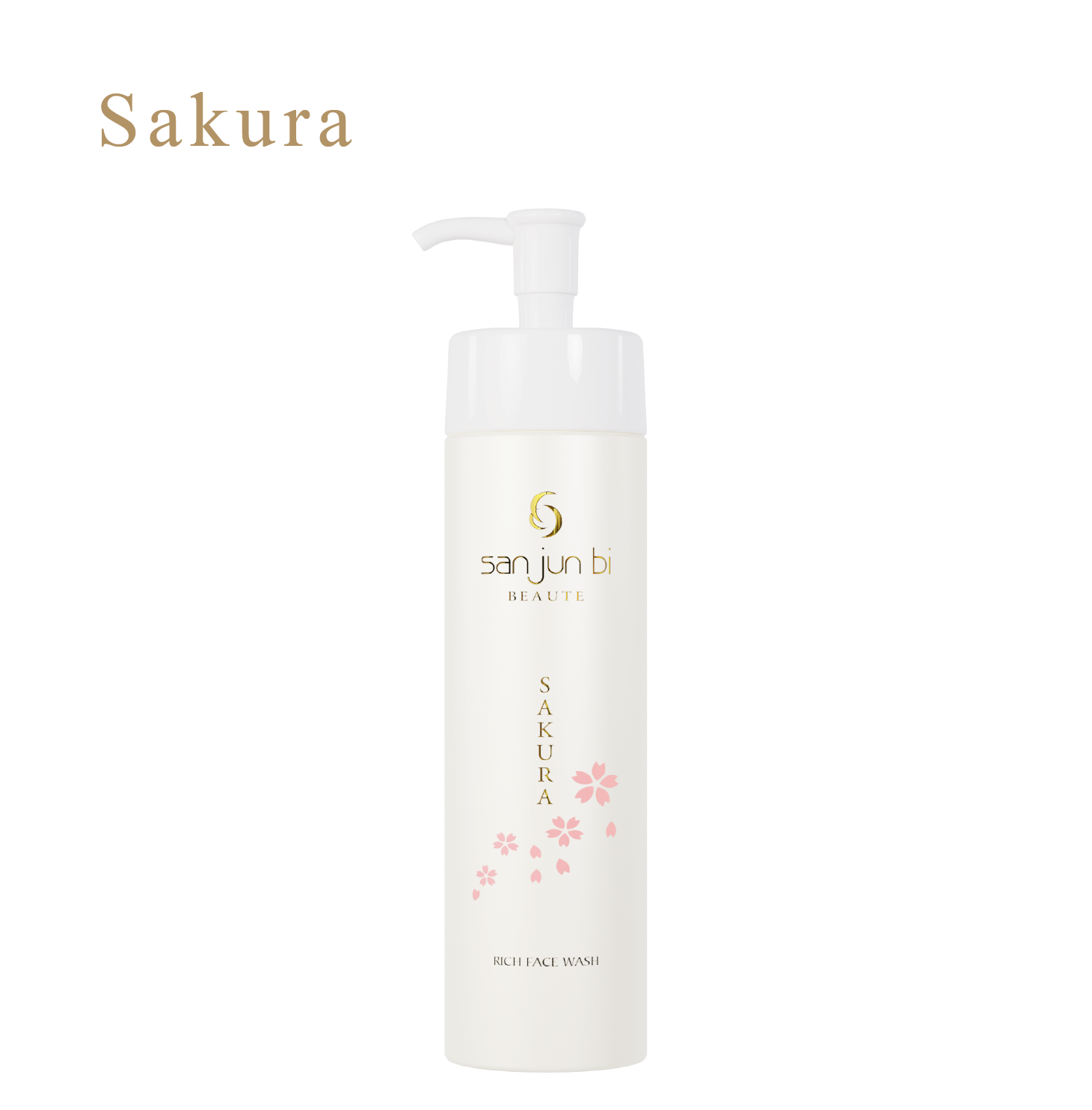 三潤美桜リッチフェイスウォッシュ